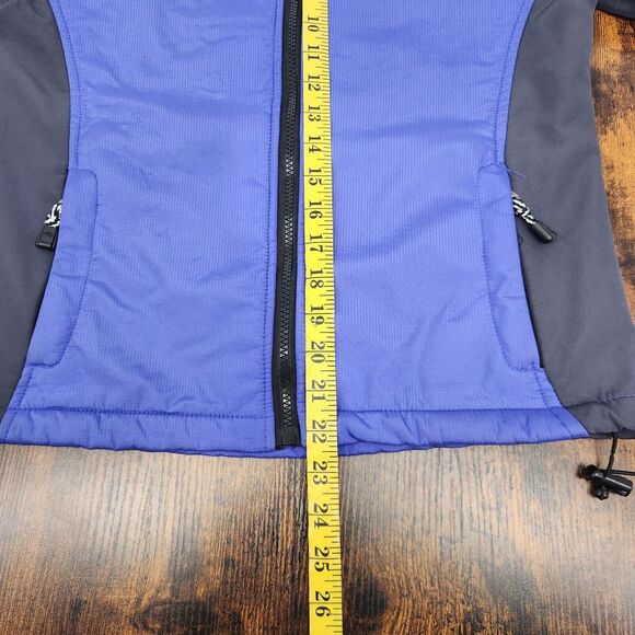 The North Face Summit Series Schoeller Small Mock Soft Shell Jacket 3XDRY Purple - Picture 9 of 9